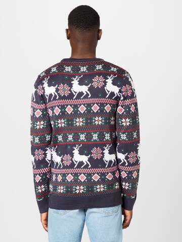 Pull-over 'Christmas' Lindbergh en bleu