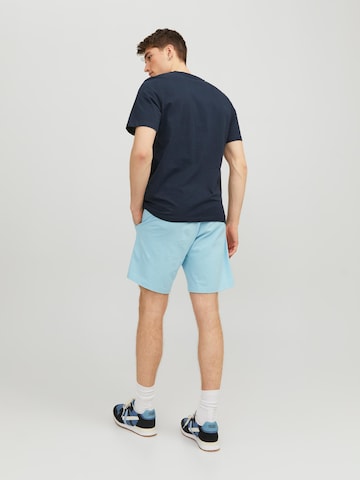 JACK & JONES Regular Pants 'Puck' in Blue