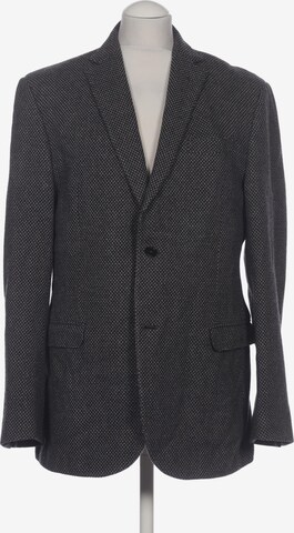 Zegna Suit Jacket in M-L in Grey: front