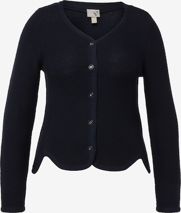 Ulla Popken Knit Cardigan in Blue: front