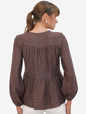 Bigdart - Blusa em castanho
