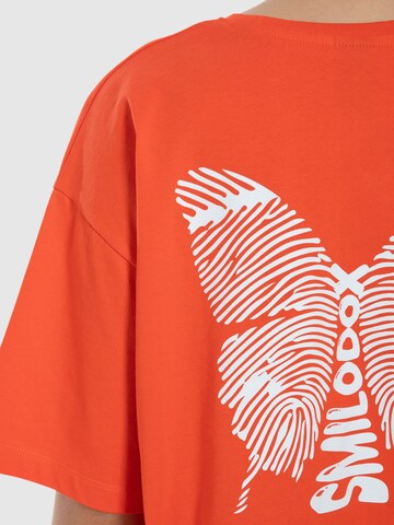 Smilodox Shirt ' Payton ' in Orange