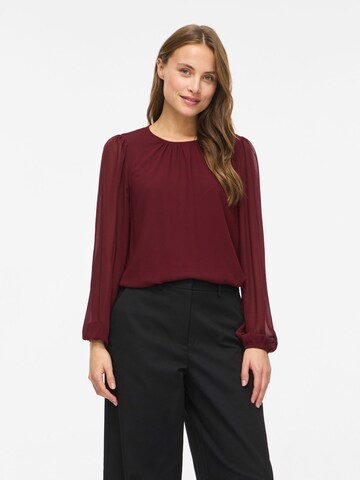 VILA Blouse in Red: front