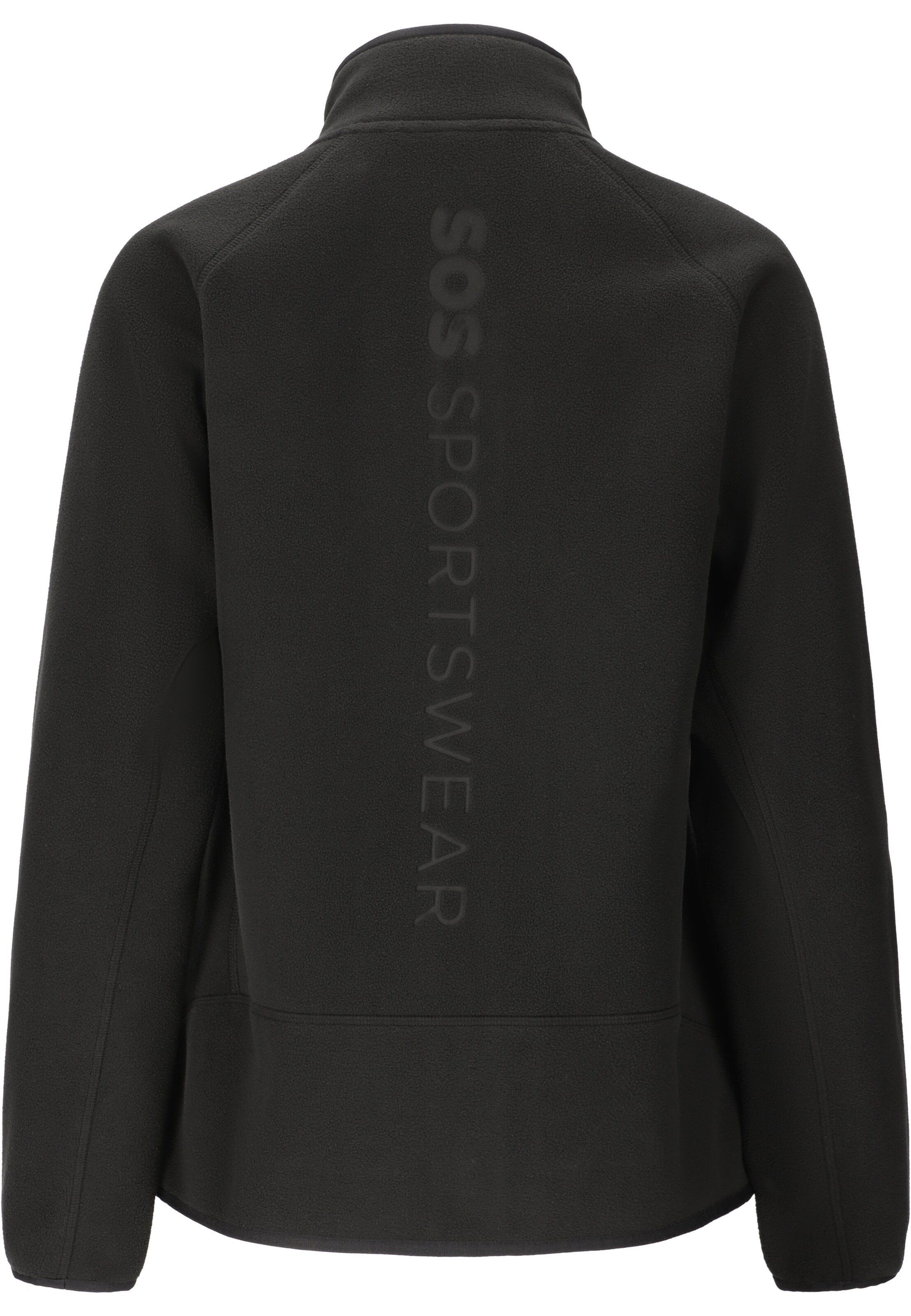 SOS Functionele fleece jas 'Draco' in Zwart