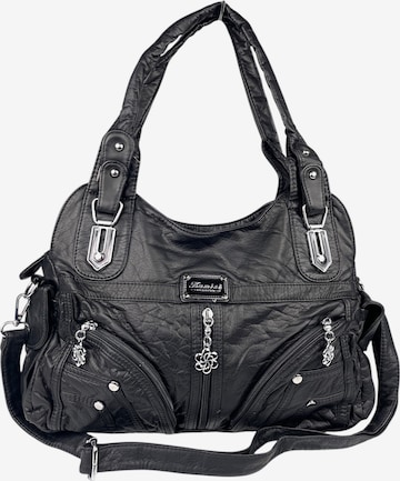 Kumixi Shoulder bag 'Schultertasche' in Black: front