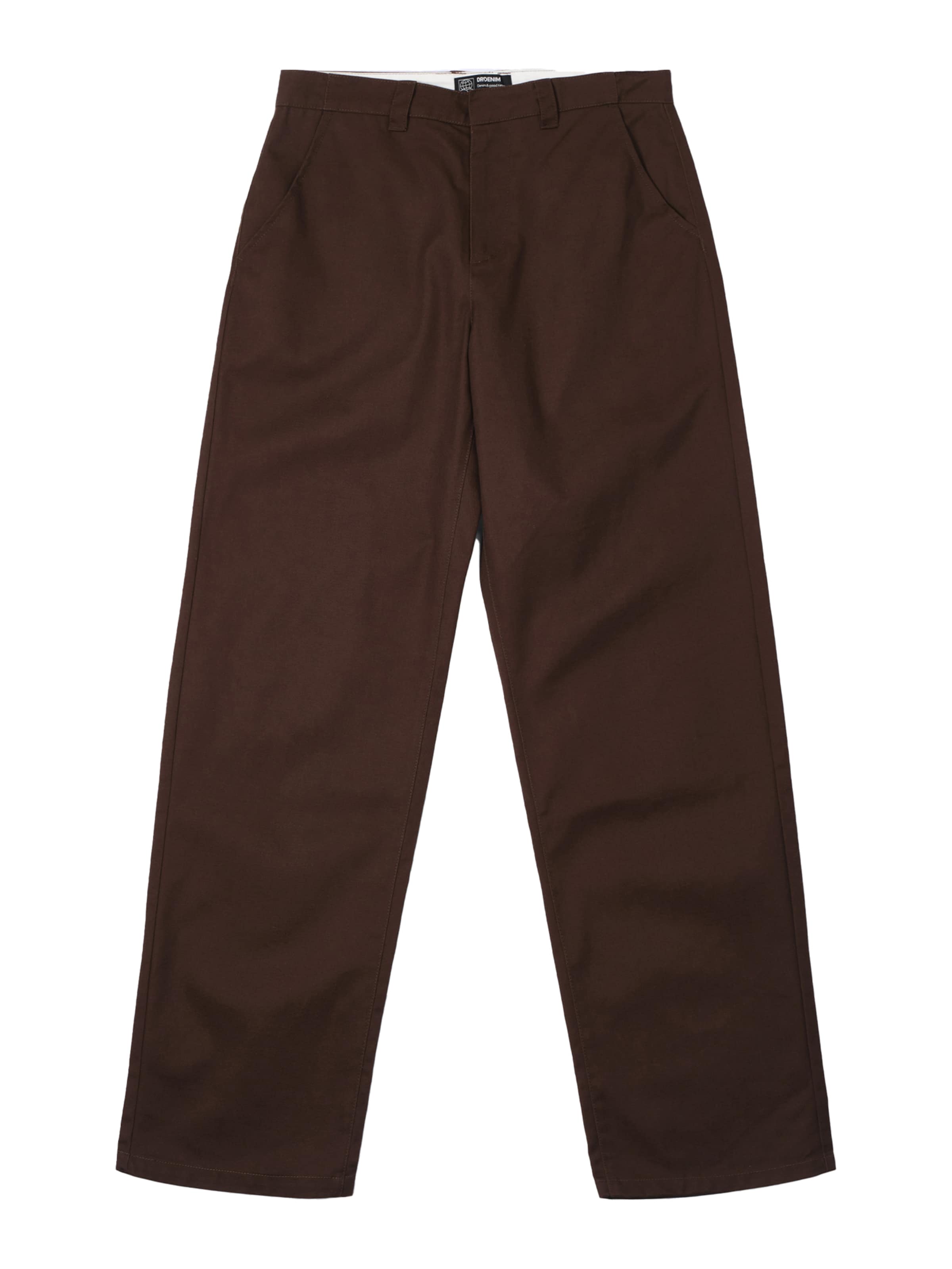 Dr. Denim Voľný strih Nohavice 'Hill' - Hnedá: predná strana