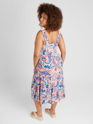 Robe d’été 'MENNY' Vero Moda Curve en mélange de couleurs