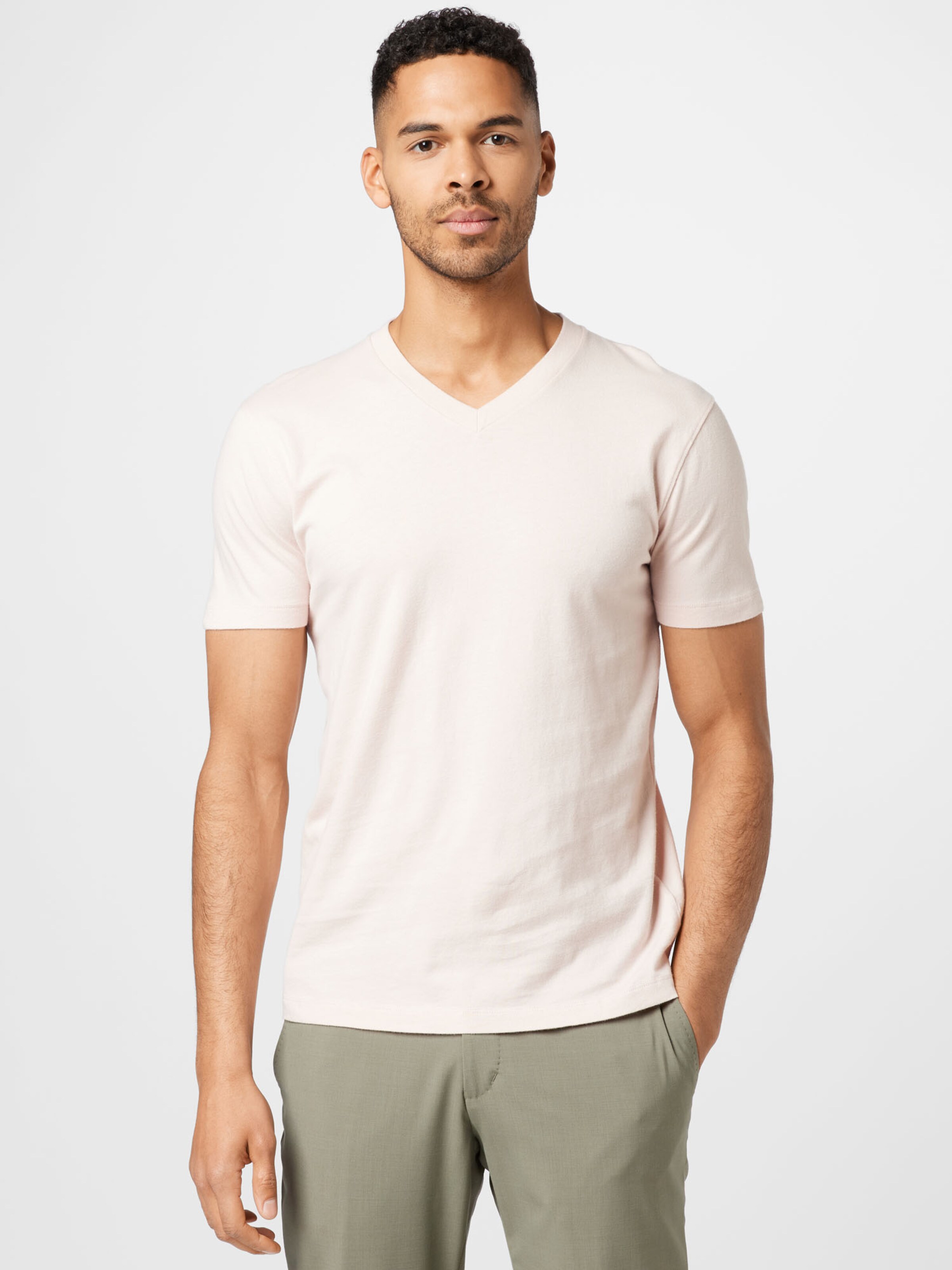 Männer Shirts Abercrombie & Fitch T-Shirt in Pastellpink - WA28059 Männer Shirts Abercrombie & Fitch T-Shirt in Pastellpink - WA28059