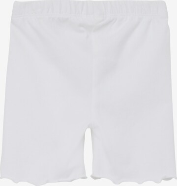 s.Oliver Skinny Shorts in Weiß