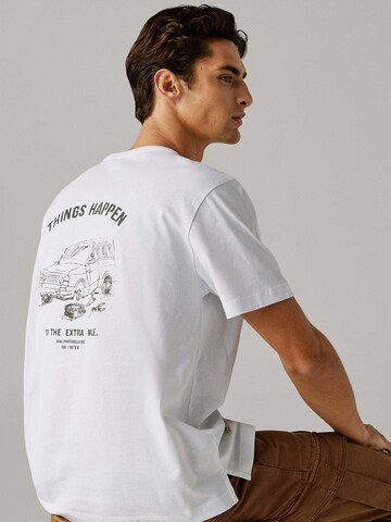 T-Shirt 'Scott' Pepe Jeans en blanc : devant