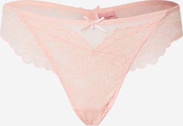 Hunkemöller Stringit 'Isadora' värissä vaaleanpunainen: etupuoli