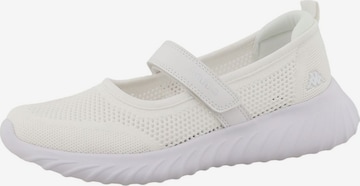 KAPPA Ballet Flats in White: front