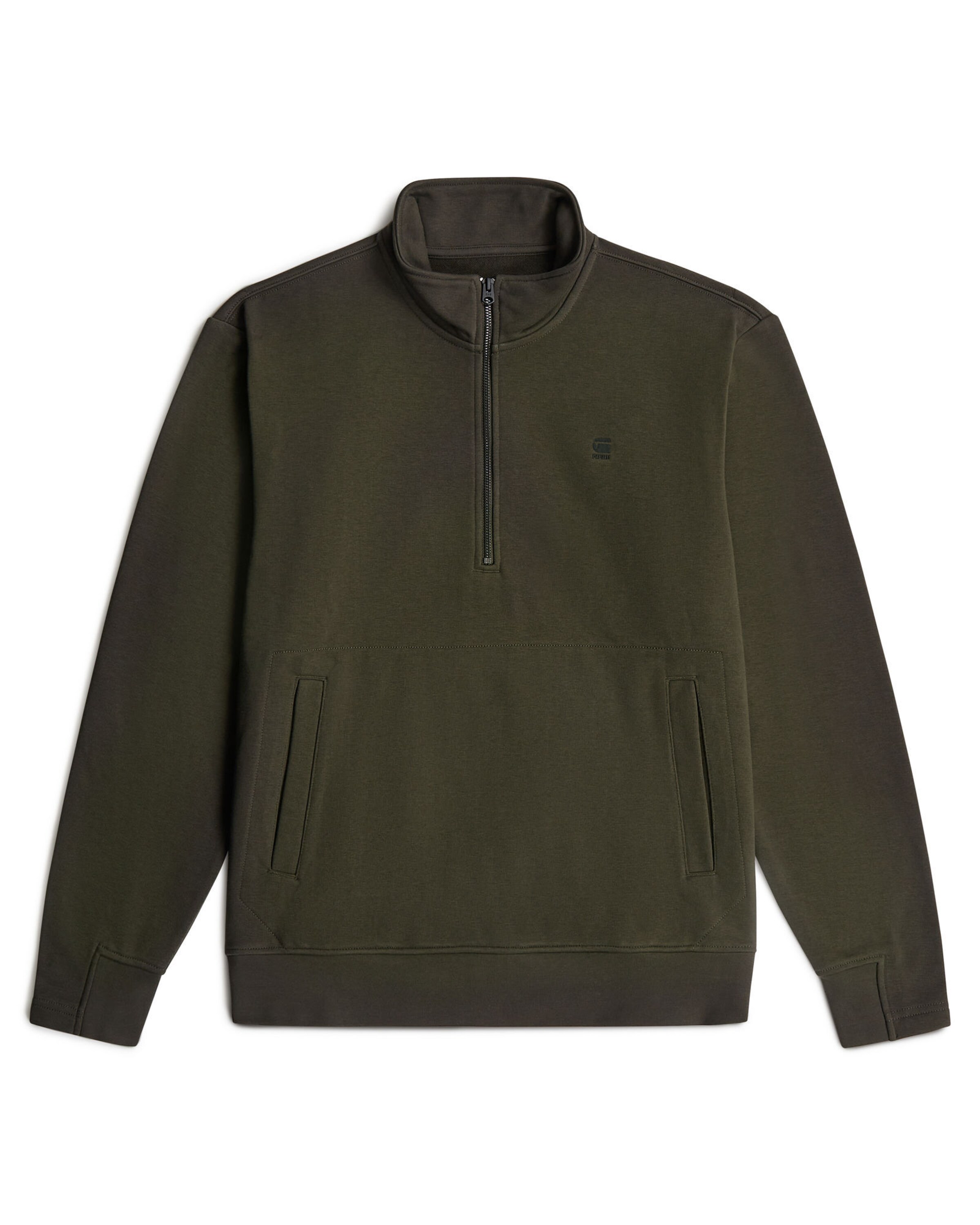 Sweat-shirt 'Nifous' G-STAR en vert : devant