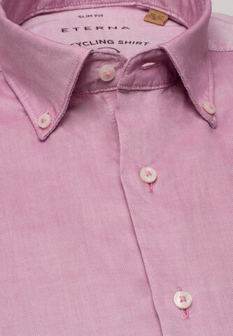 ETERNA Slim Fit Hemd in Pink