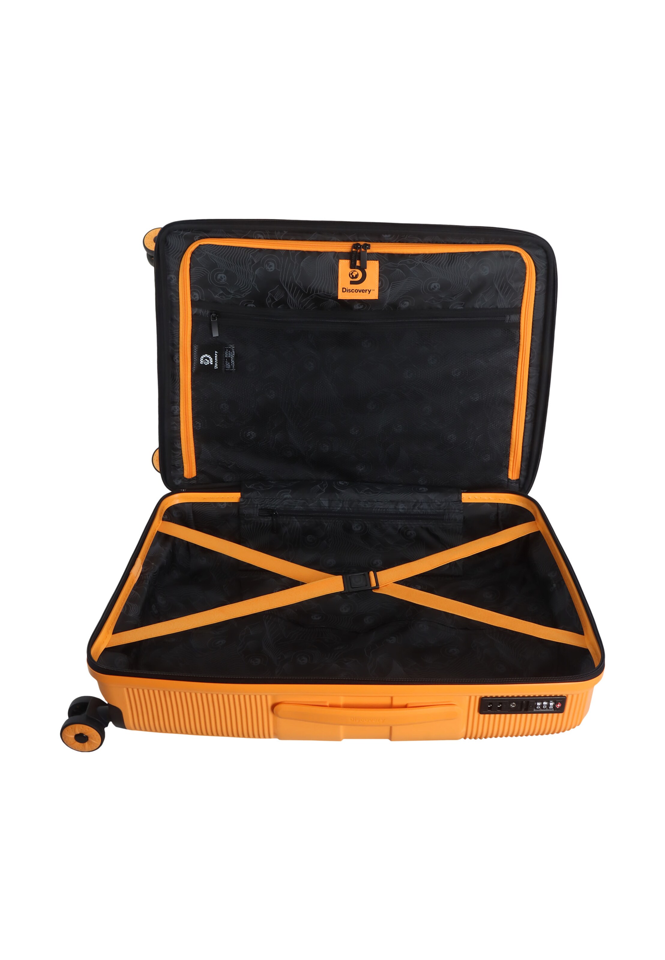 Discovery Suitcase 'Trails' in Orange