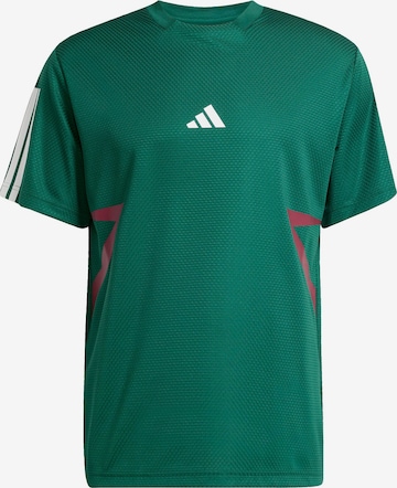Tricou funcțional 'Tiro' de la ADIDAS SPORTSWEAR pe verde: față