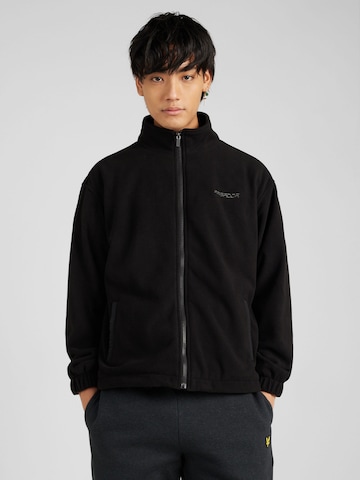 Pegador Fleece Jacket 'TRANCE' in Black: front