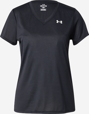 UNDER ARMOURTehnička sportska majica - crna boja: prednji dio