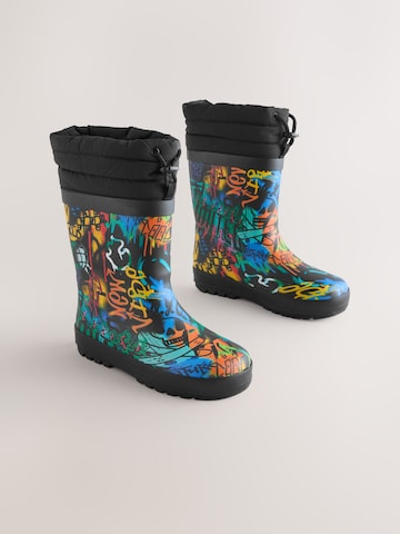 Next Gummistiefel in Schwarz