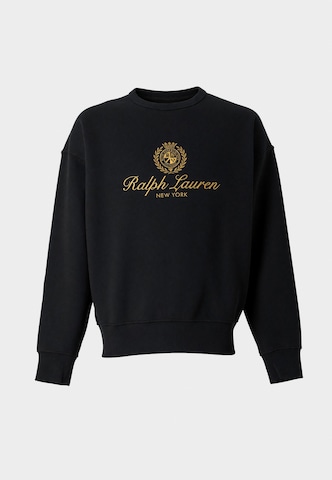Polo Ralph Lauren - Sudadera en negro: frente