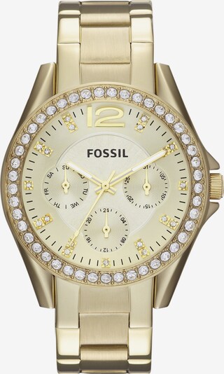 FOSSIL Uhr 'Riley' in gold / transparent, Produktansicht