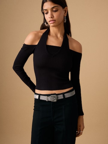 Wide leg Jeans di MANGO TEEN in nero
