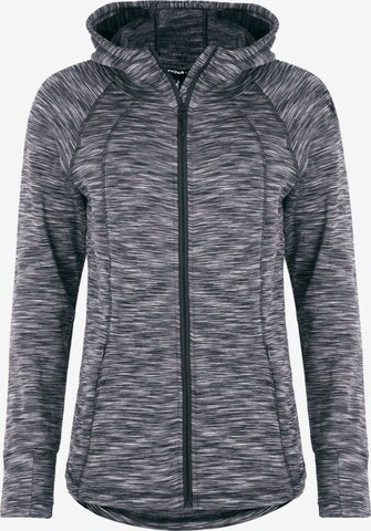 Sweat de sport Spyder en gris : devant