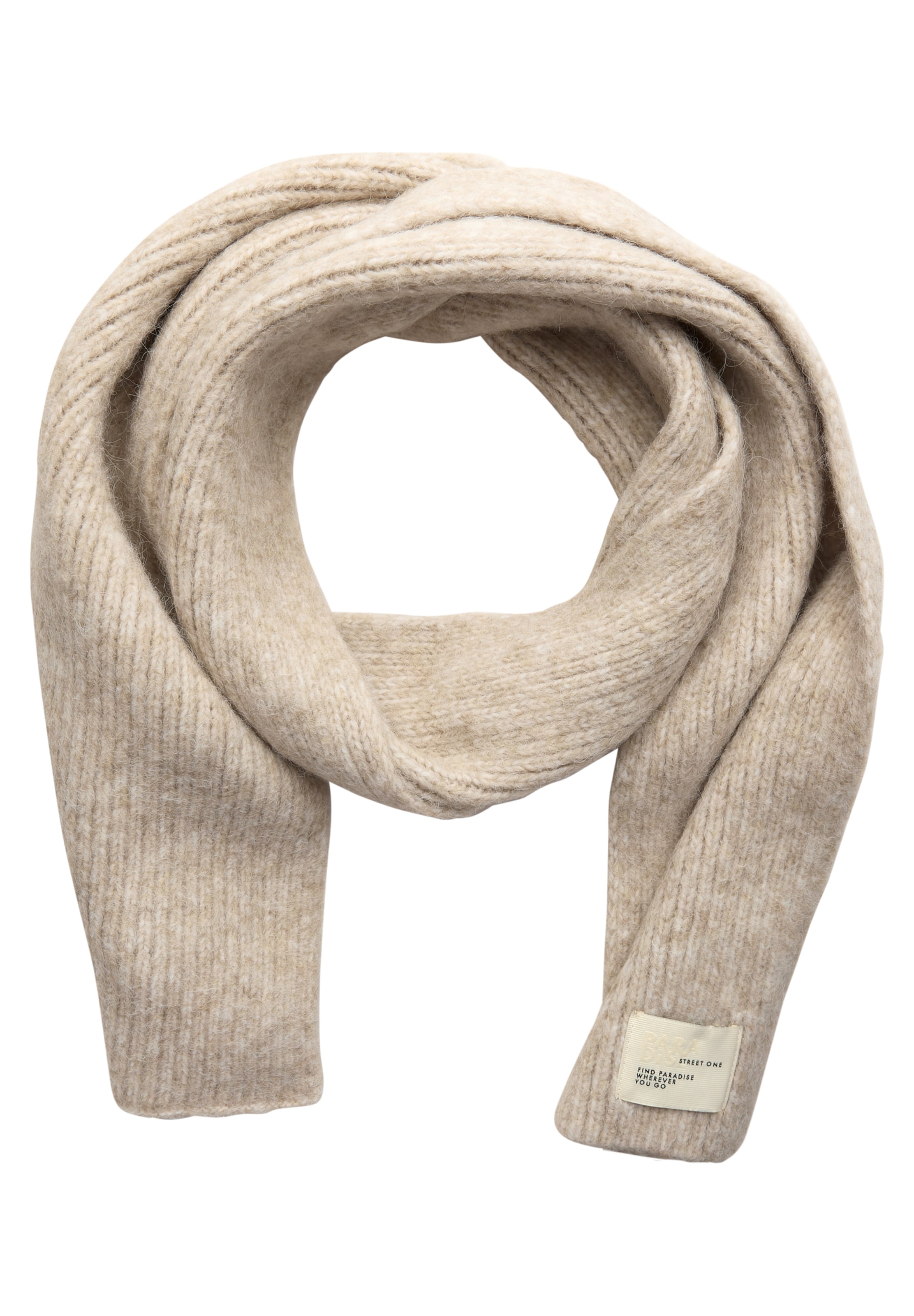 STREET ONE Scarf in Beige: front