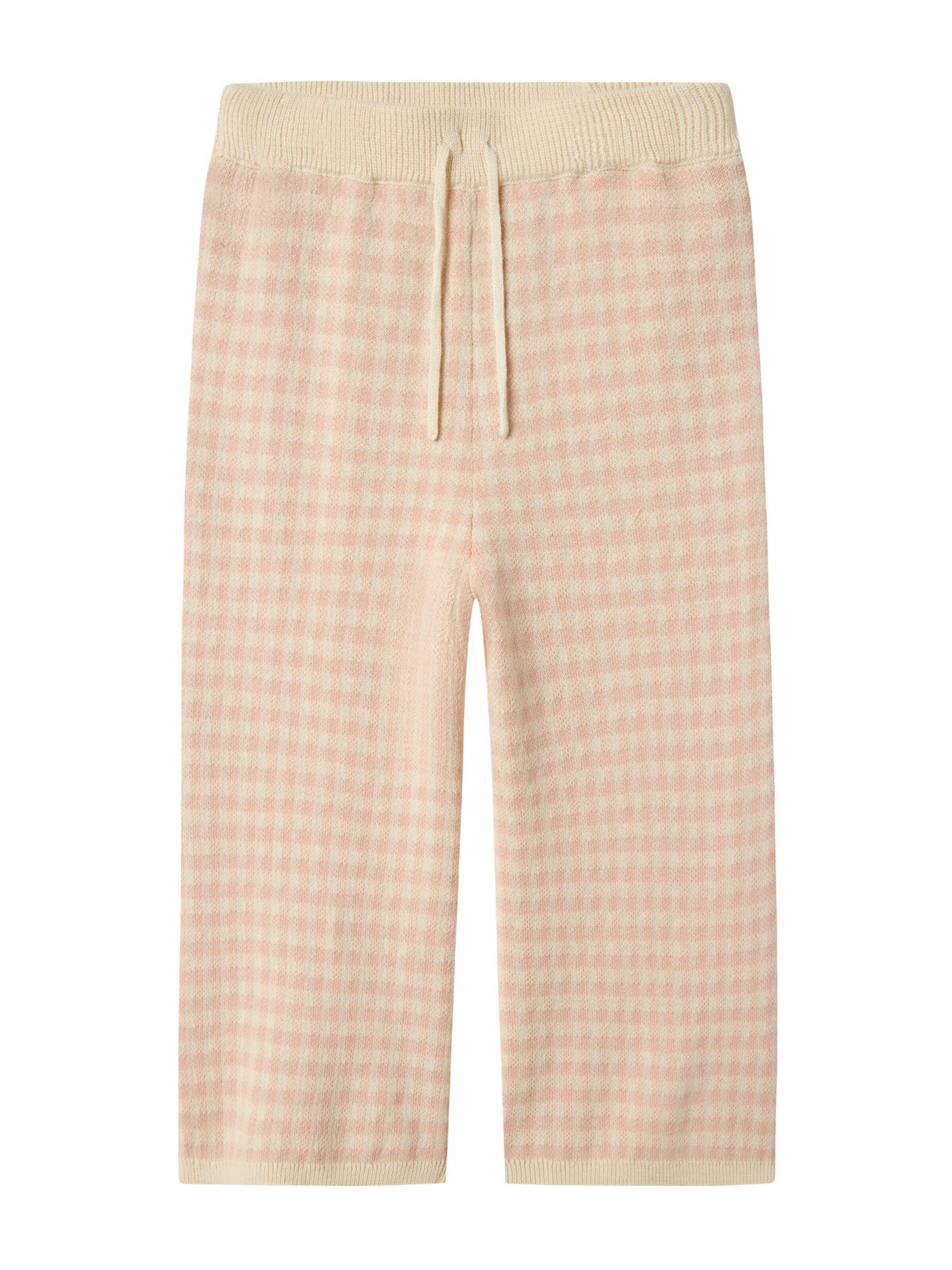 NAME IT - Pierna ancha Pantalón en rosa: frente