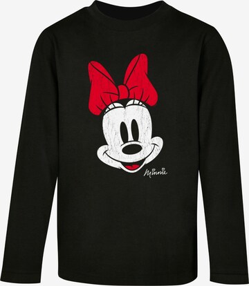 ABSOLUTE CULT Shirt 'Mickey Mouse' in Zwart: voorkant