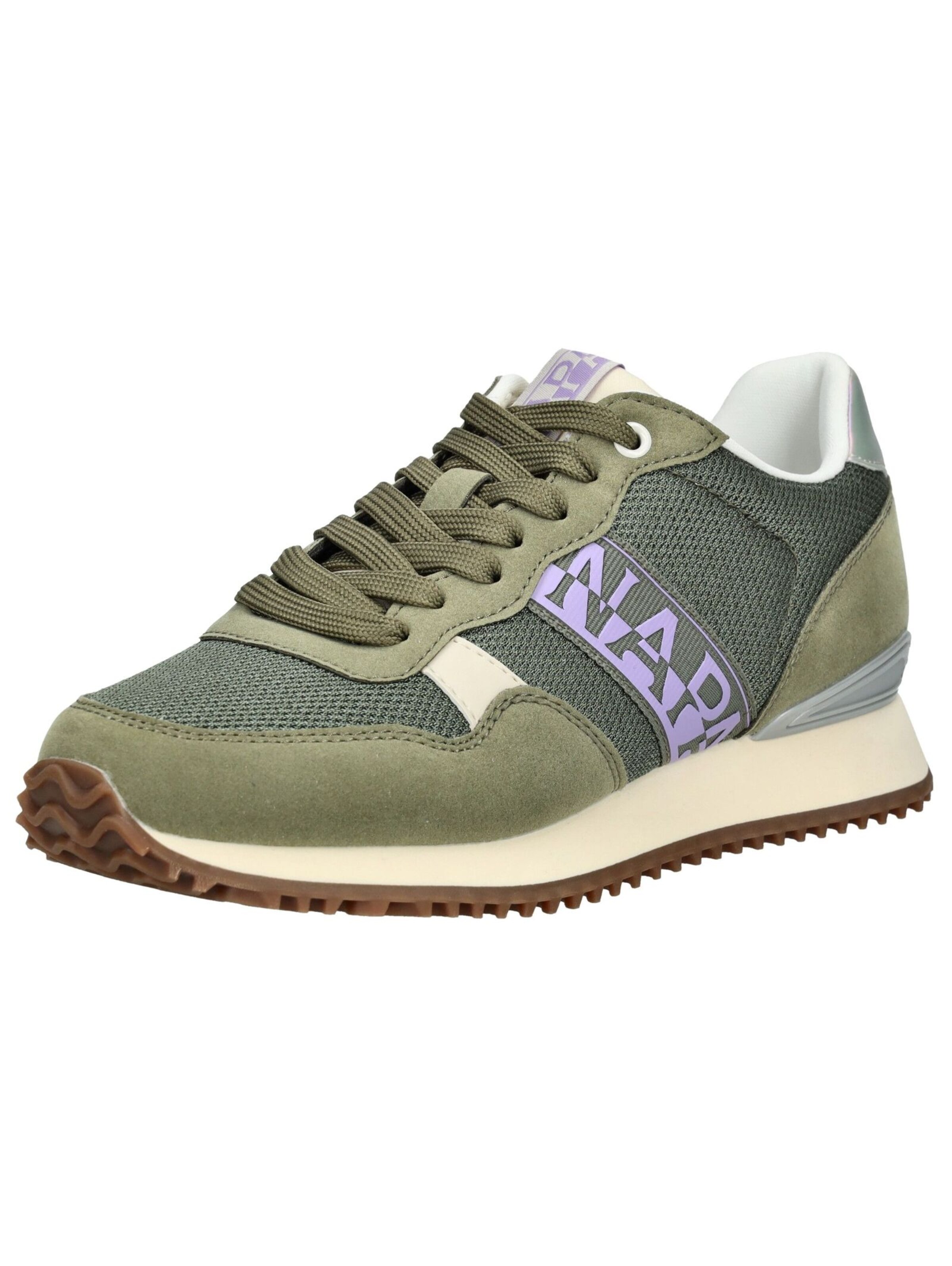 NAPAPIJRI Platform trainers in Green: front