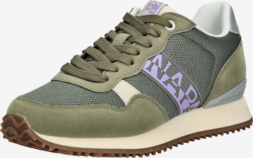 Baskets basses NAPAPIJRI en vert : devant