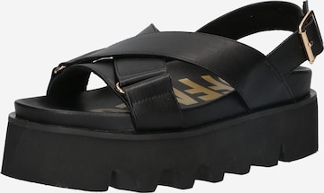 BUFFALO Sandals 'Perry Romy' in Black: front