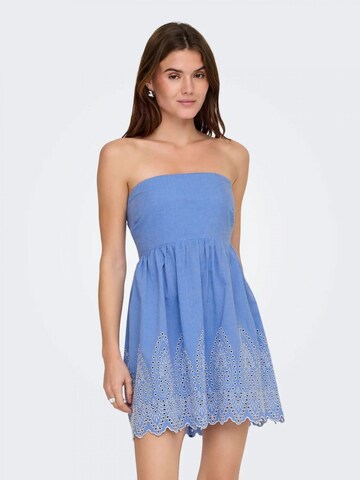 ONLY Summer Dress 'ONLTulum' in Blue: front