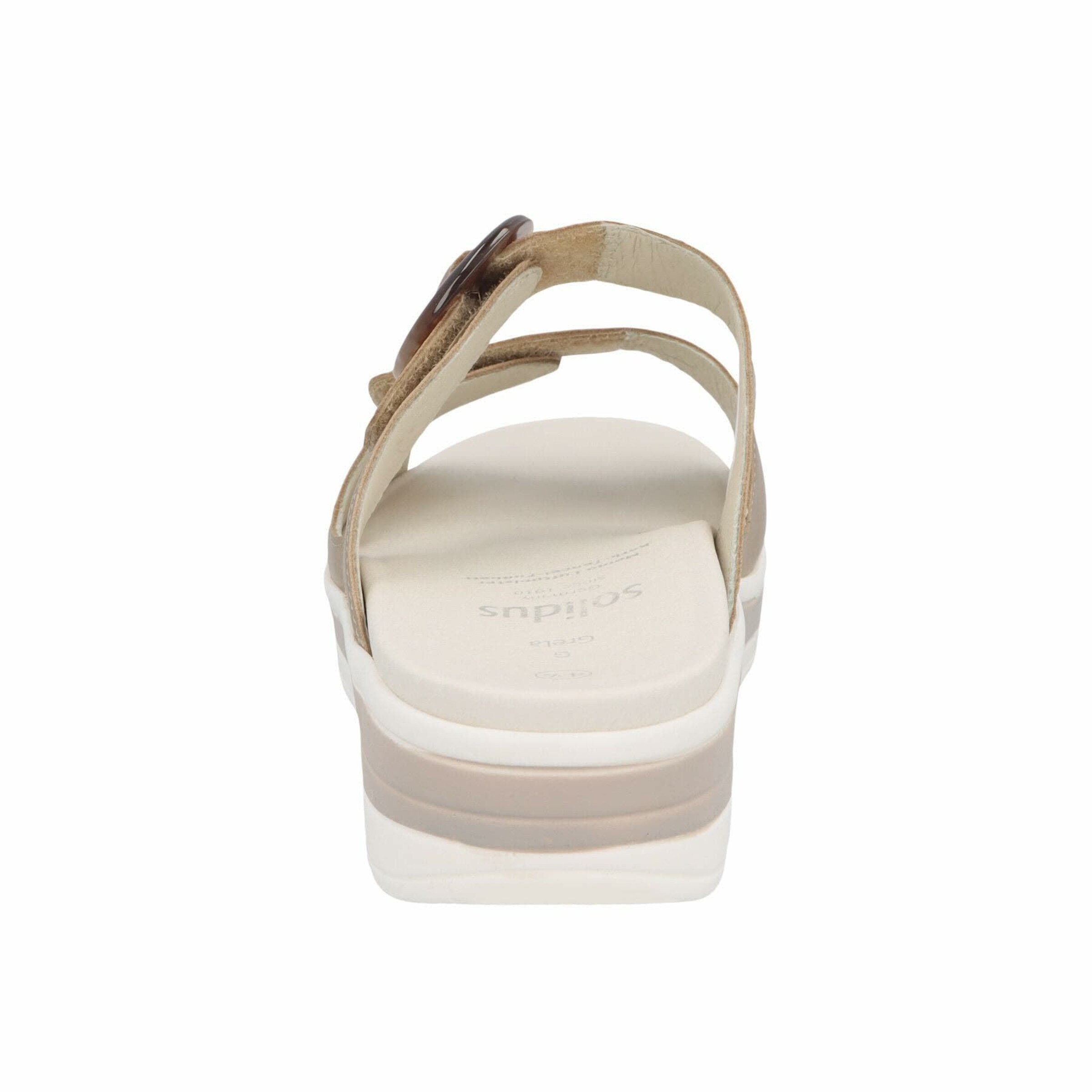 SOLIDUS Pantolette in Beige