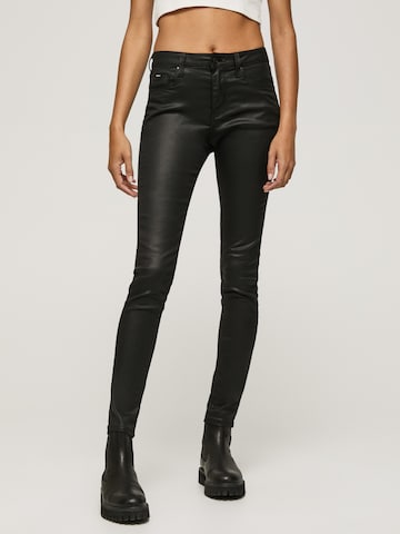Skinny Jeans 'Regent' de la Pepe Jeans pe negru: față