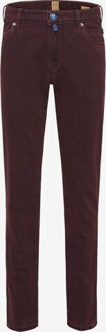 Meyer Hosen Slimfit Jeans in Rot: predná strana