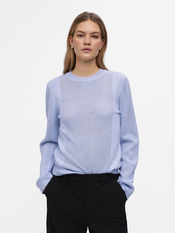 Pull-over OBJECT en bleu : devant