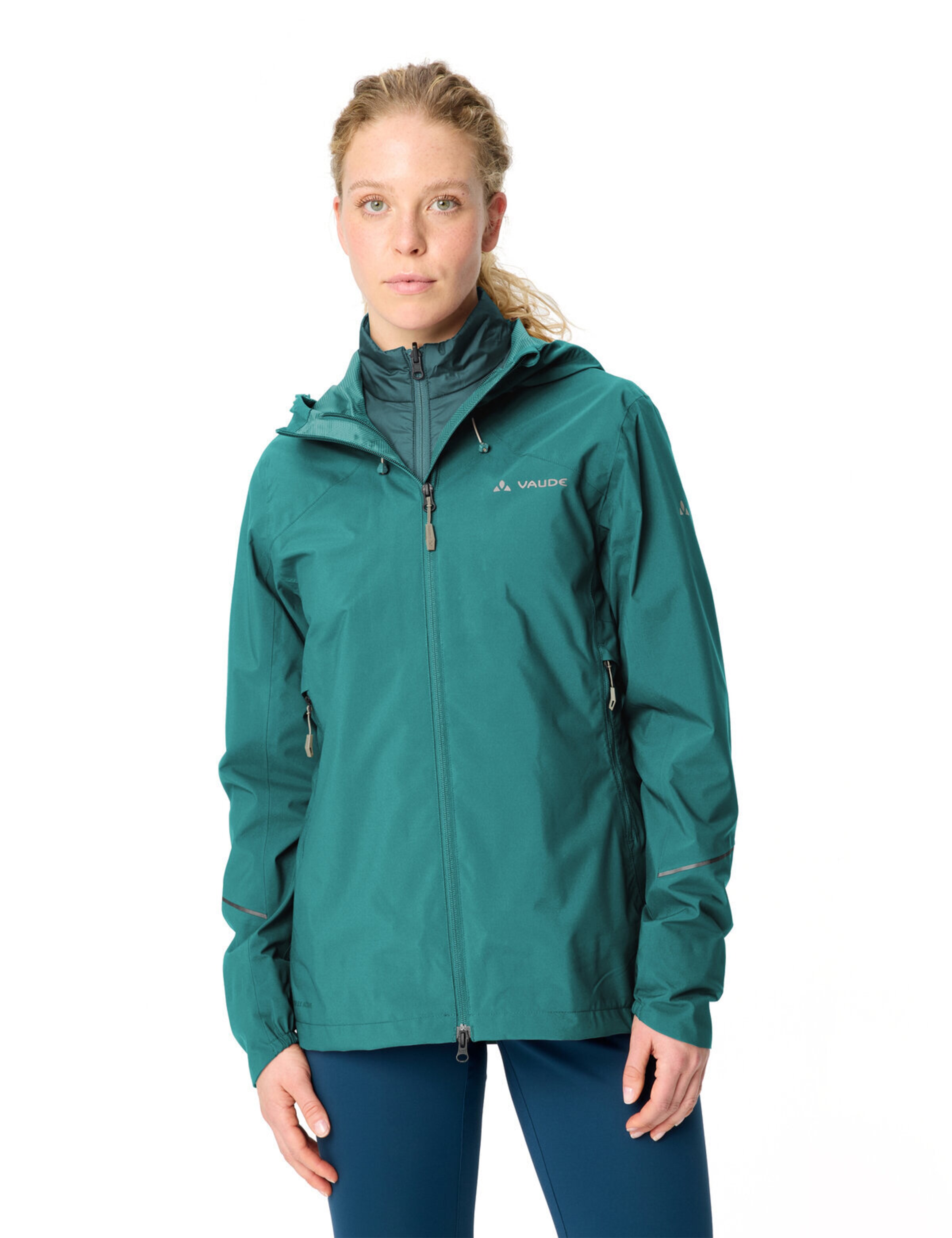 VAUDE Sports jacket 'Yaras II' in Green: front