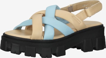 ILC Strap Sandals in Beige: front