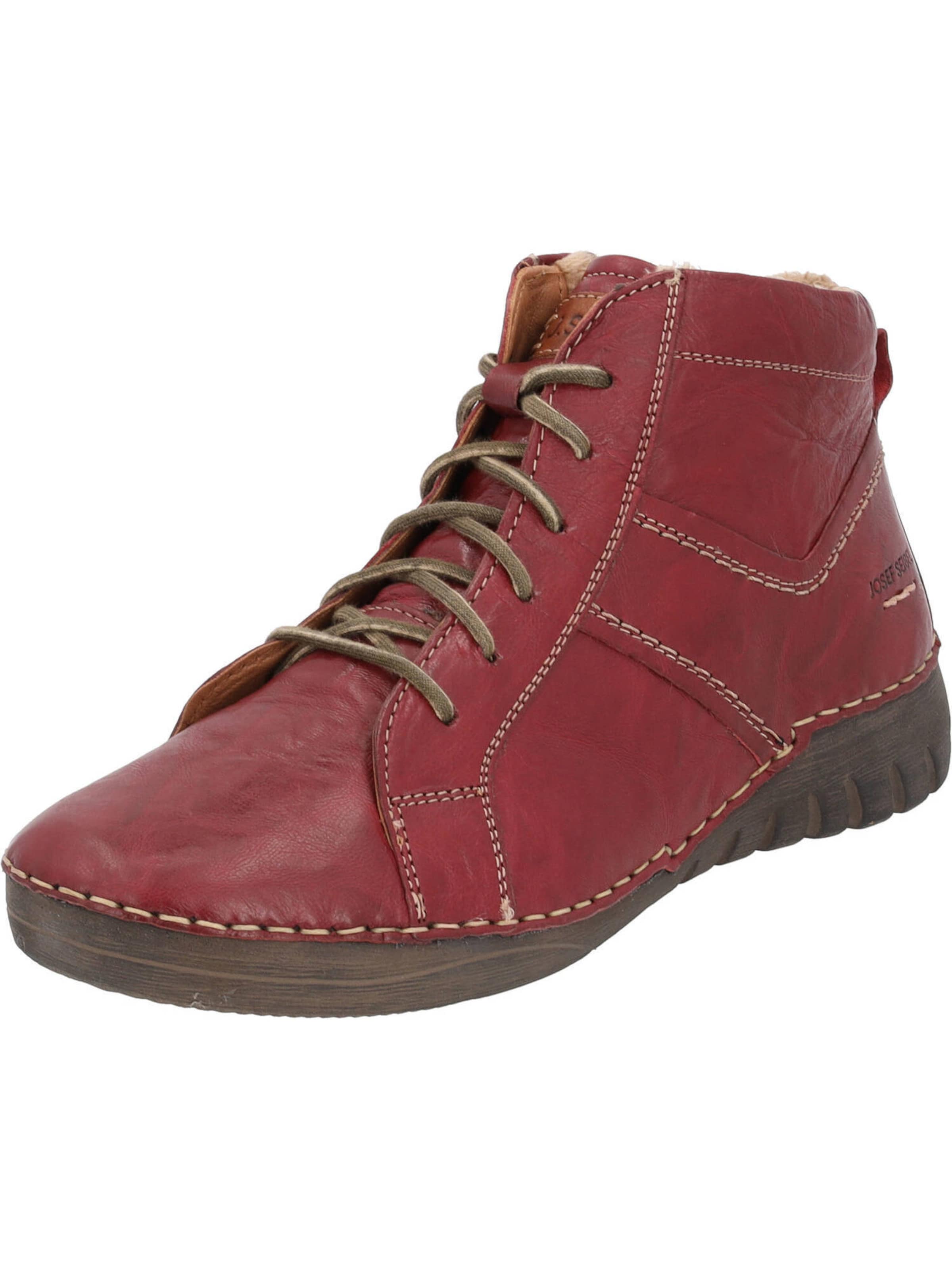 JOSEF SEIBEL Stiefelette 'Felicia 01' in Rot: Vorderseite