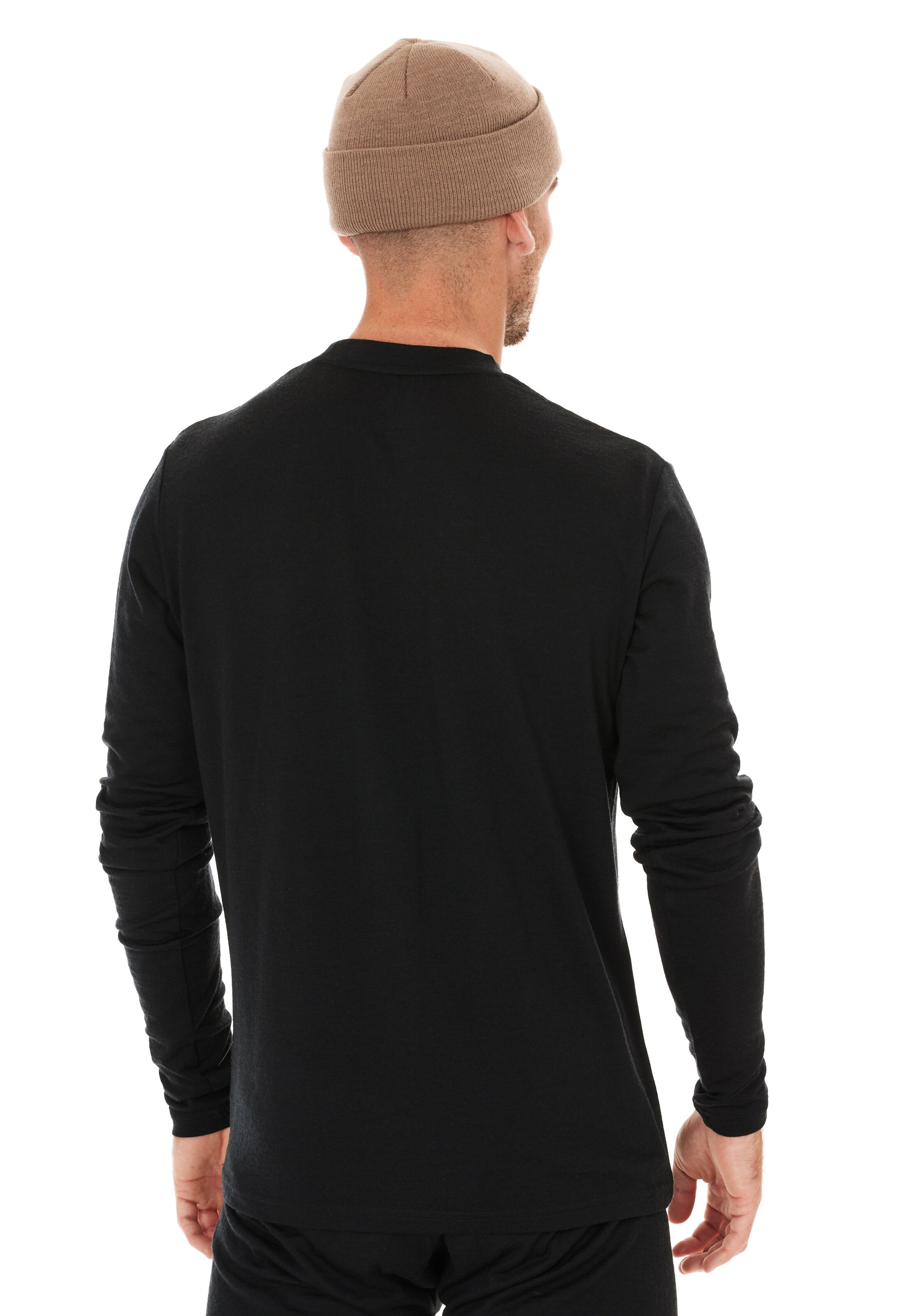 SOS Shirt 'Røldal' in Zwart