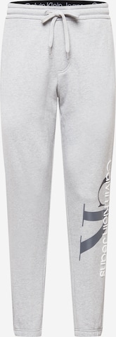 Calvin Klein Jeans Дънки Tapered Leg Панталон в сиво: отпред