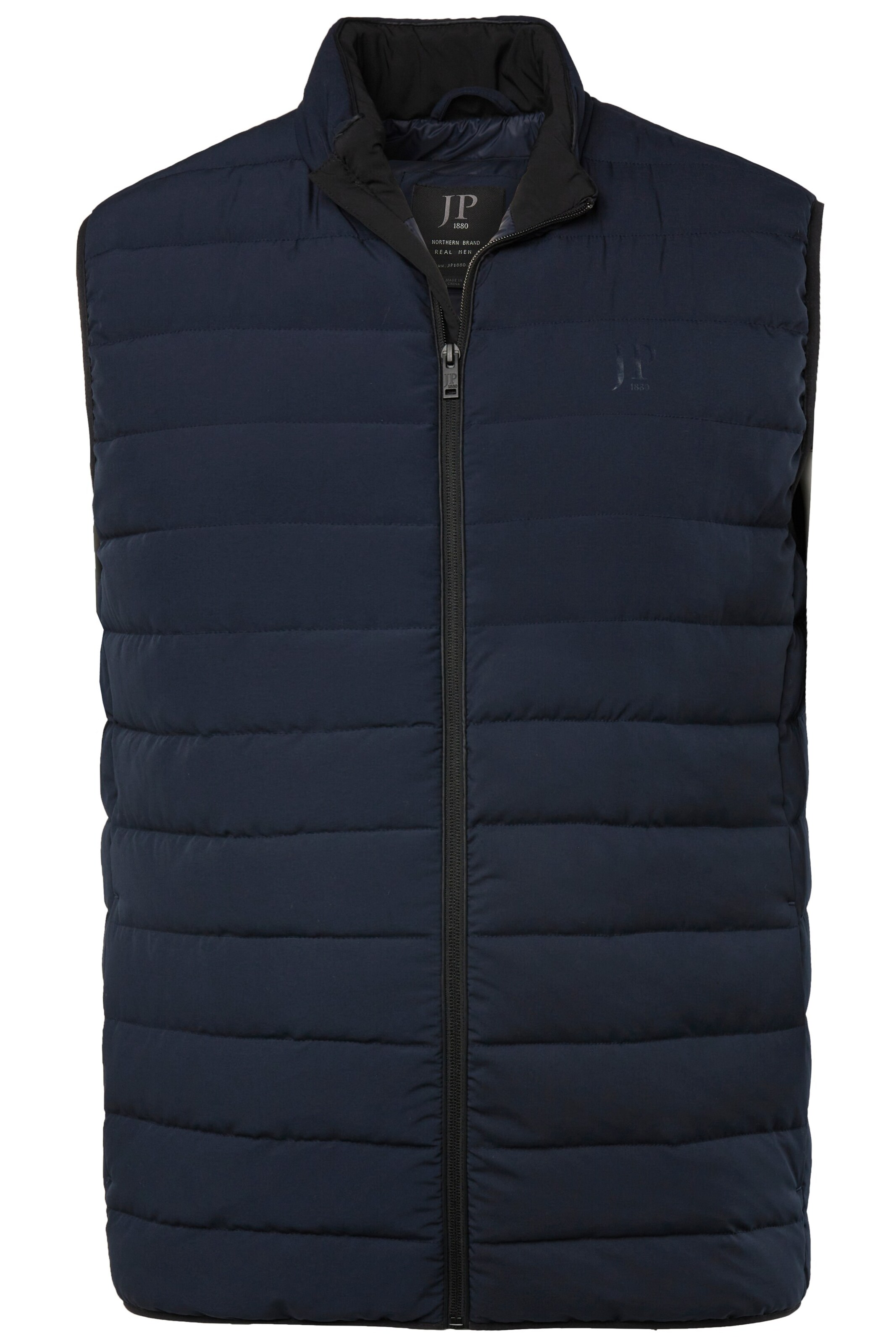 JP1880 Bodywarmer in Blauw: voorkant