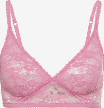 Triangle Soutien-gorge LSCN by LASCANA en rose : devant