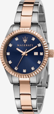 Maserati Analoog horloge 'Competizione' in Zilver: voorkant