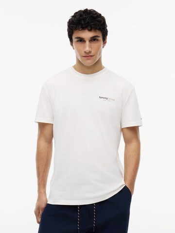 Tommy Jeans T-shirt i vit