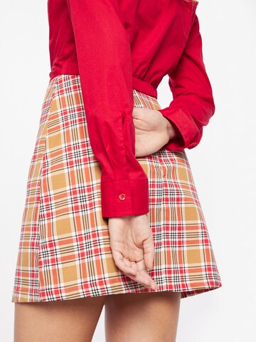 HOLLISTER Bluza | rdeča barva