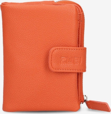 ZWEI Portemonnaie 'Mademoiselle' in Orange: Vorderseite