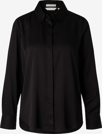 TOM TAILOR Bluse in Schwarz: predná strana